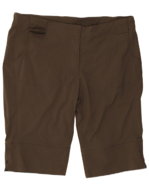 Jack Wolfskin Dame Casual Bukser UK 14/16 Large W34 Khaki Polyamid