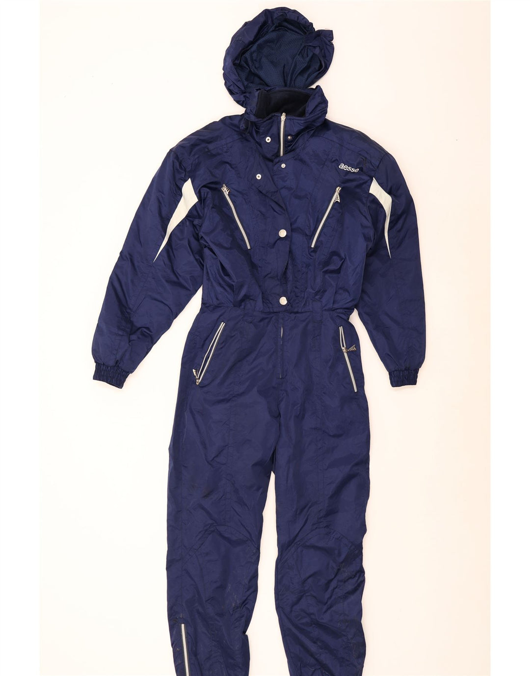 Aesse fuld træningsdragt til kvinder EU 46 XL Navy Blue Colourblock