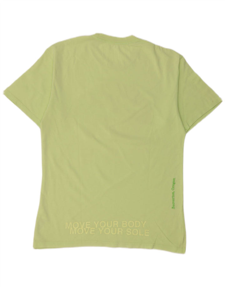Nike grafisk T-shirt top til mænd, lille grøn bomuld