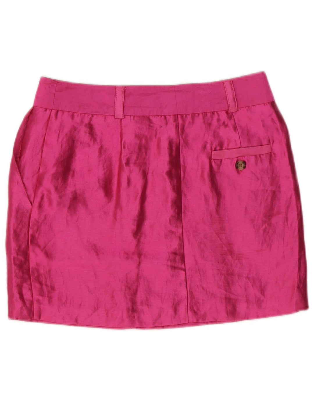 Topshop Dame Mini-nederdel UK 10 Small W30 Pink