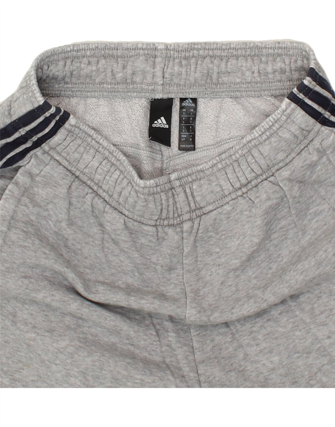 ADIDAS Mens Tracksuit Trousers Joggers Small  Grey Cotton Vintage Adidas and Second-Hand Adidas from Messina Hembry 