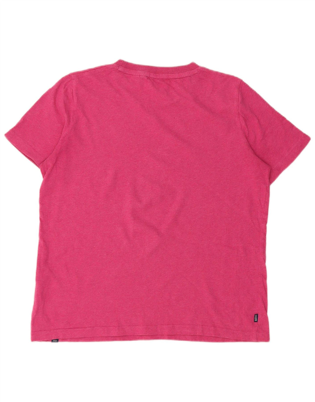 Superdry T-shirt i overstørrelse til kvinder DK 8 Lille Pink Bomuld