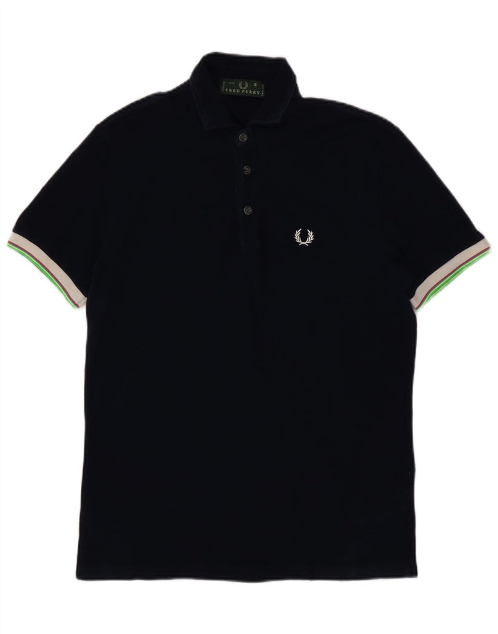 Fred Perry Herre poloskjorte lille marineblå bomuld