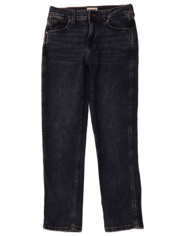 WRANGLER Piger Greensboro Straight Jeans 12-13 år W26 L27 Marineblå