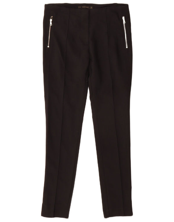 Zara Dame Skinny Chino Bukser Small W26 L29 Sort