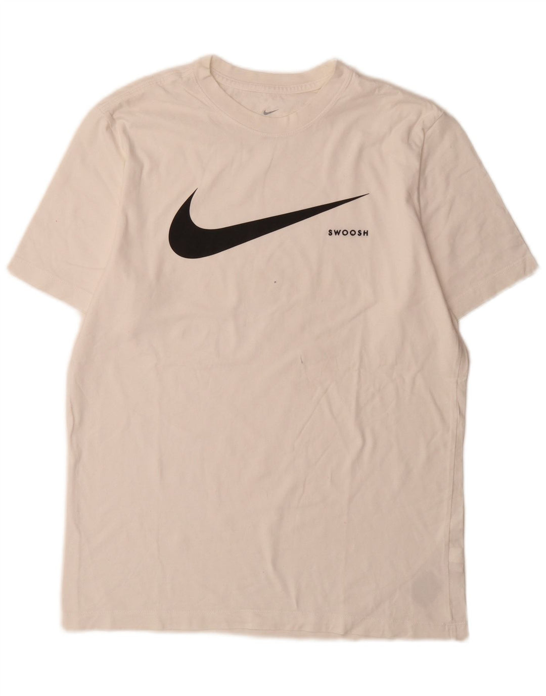 Nike Herre grafisk T-shirt Top Medium White Bomuld Sports