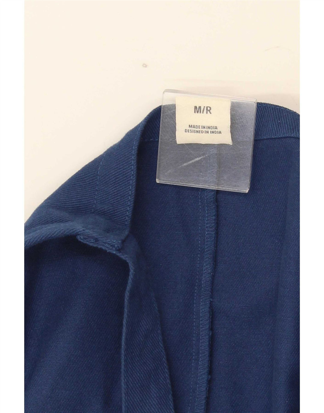 Lucy & Yak Herre tilspidsede Dungarees Bukser Medium Navy Blue