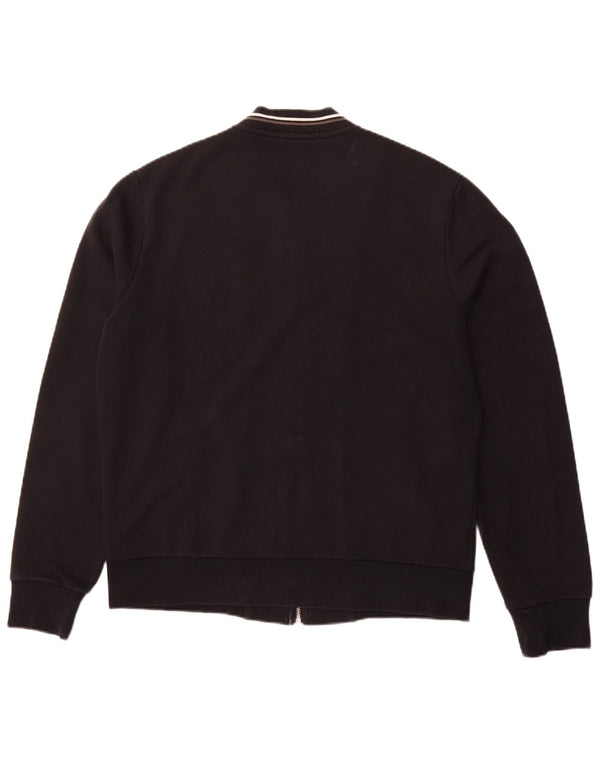 FRED PERRY Træningsdragt til mænd Topjakke Stor sort bomuld