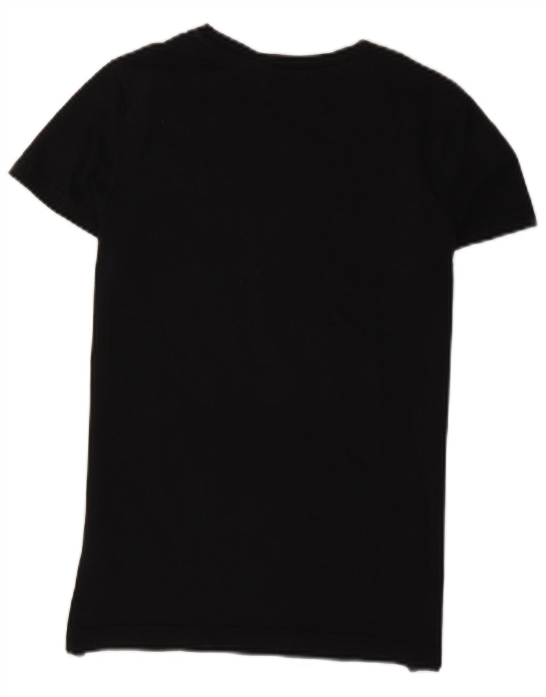 Adidas Dame Grafisk T-Shirt Top IT 42 Medium Sort Bomuld