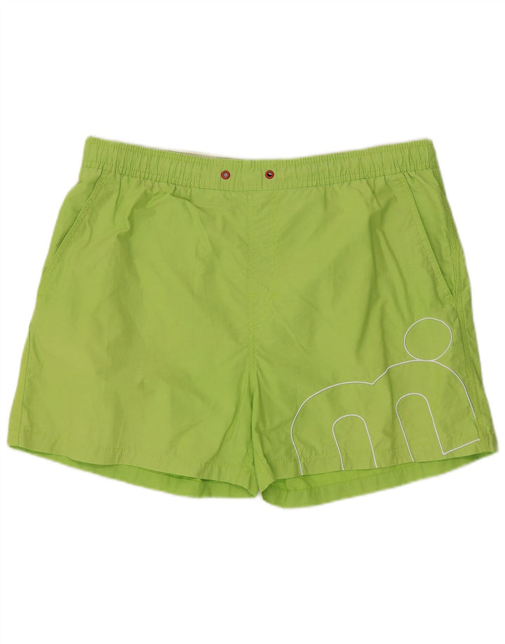 Mistral Herre grafiske svømmeshorts XL Grøn