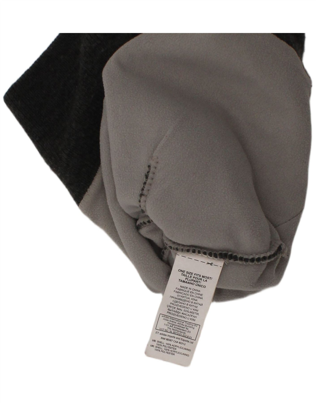 Adidas Herre Beanie Hat One Size Grå Polyester Sports