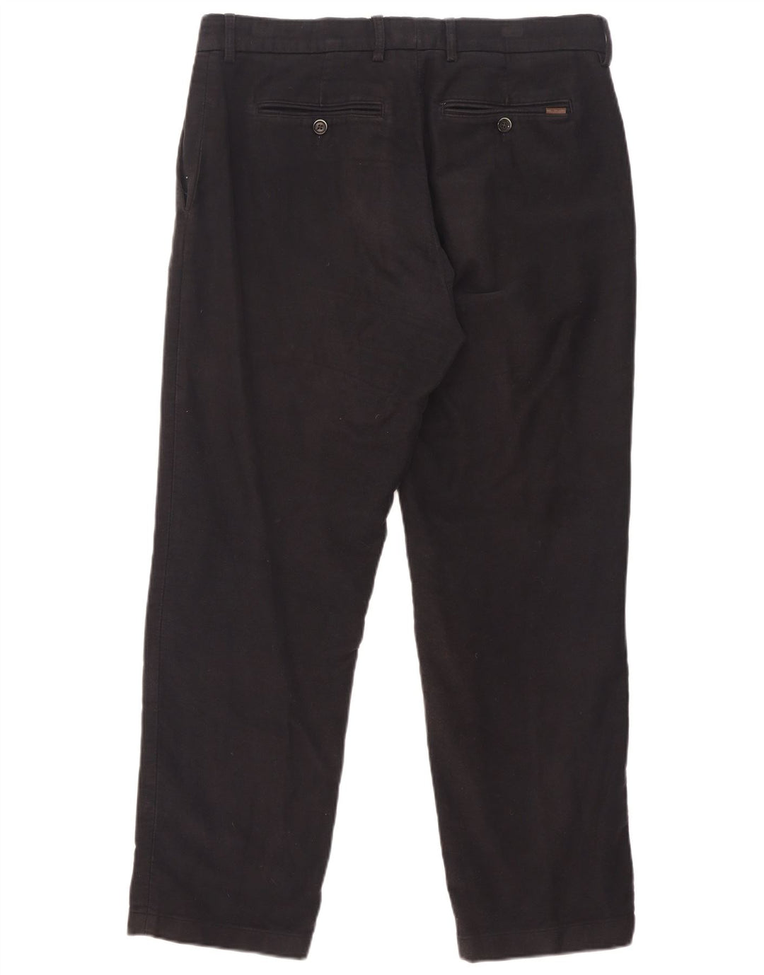 Marks & Spencer Herre Regular Fit Suit Bukser W34 L29 Marineblå Bomuld