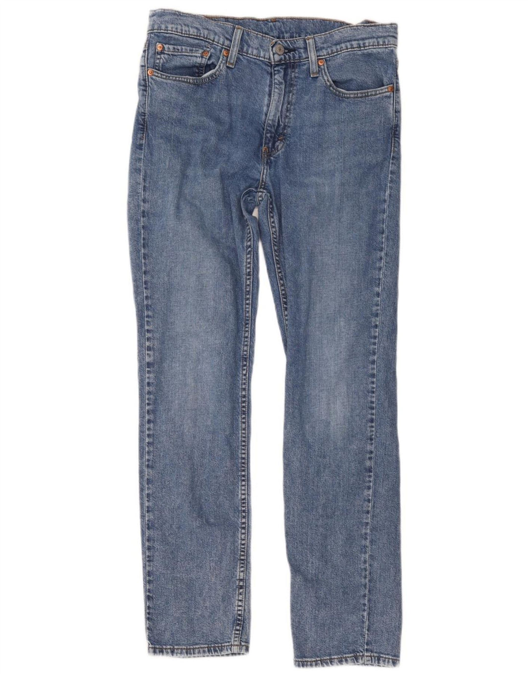 Levi's Herre 511 Slim Jeans W32 L32 Blå Bomuld
