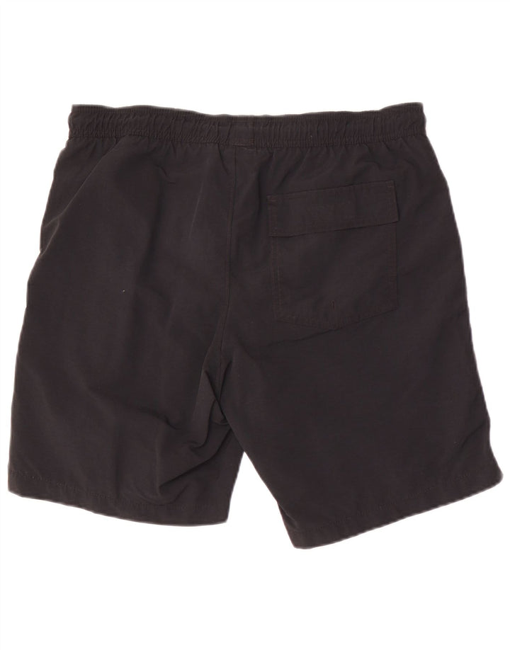 Champion Herre grafiske svømmeshorts Medium Sort Polyamid