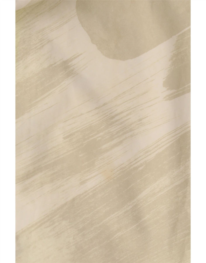 Nike Herre Loose Fit Hættetrøje Regnjakke UK 40 Stor Beige Stribet