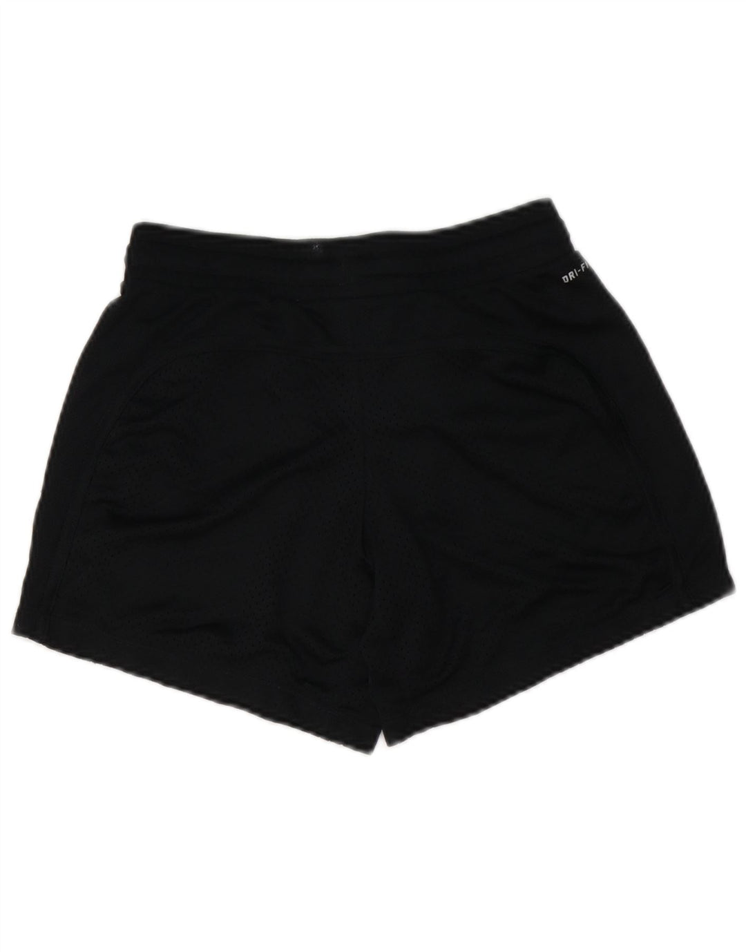 NIKE Dri Fit sportsshorts til kvinder UK 6 XS sort polyester