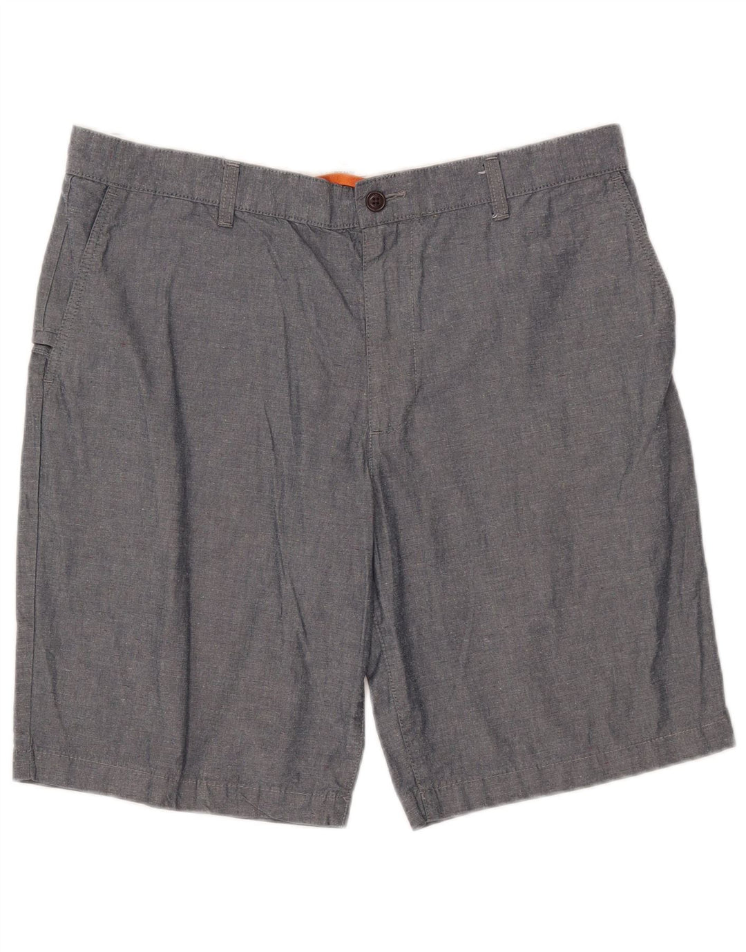 DOCKERS Herre Cargo Shorts W36 Large Navy Blue Bomuld