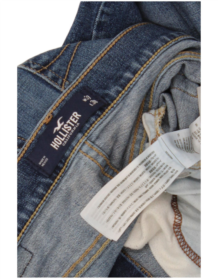 Hollister Slim Jeans til mænd W30 L30 blå bomuld