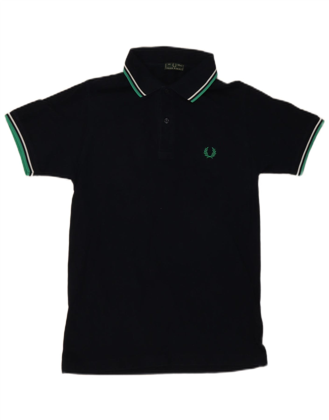 Fred Perry drenge poloskjorte 13-14 år marineblå bomuld