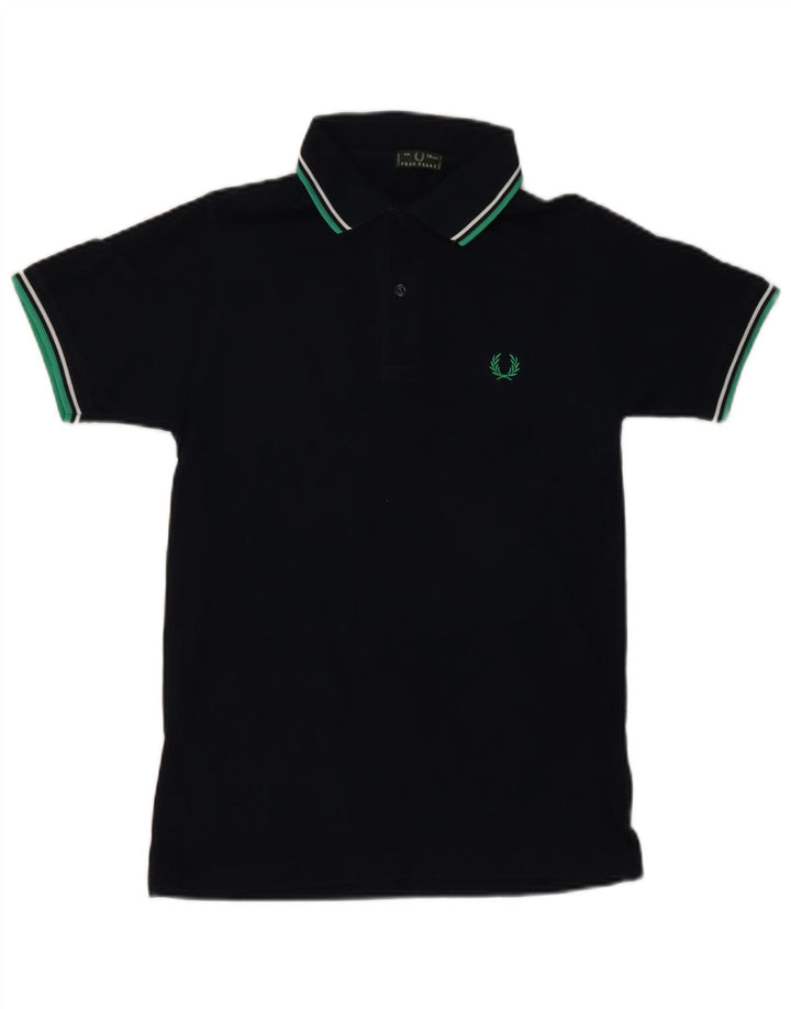 Fred Perry drenge poloskjorte 13-14 år marineblå bomuld