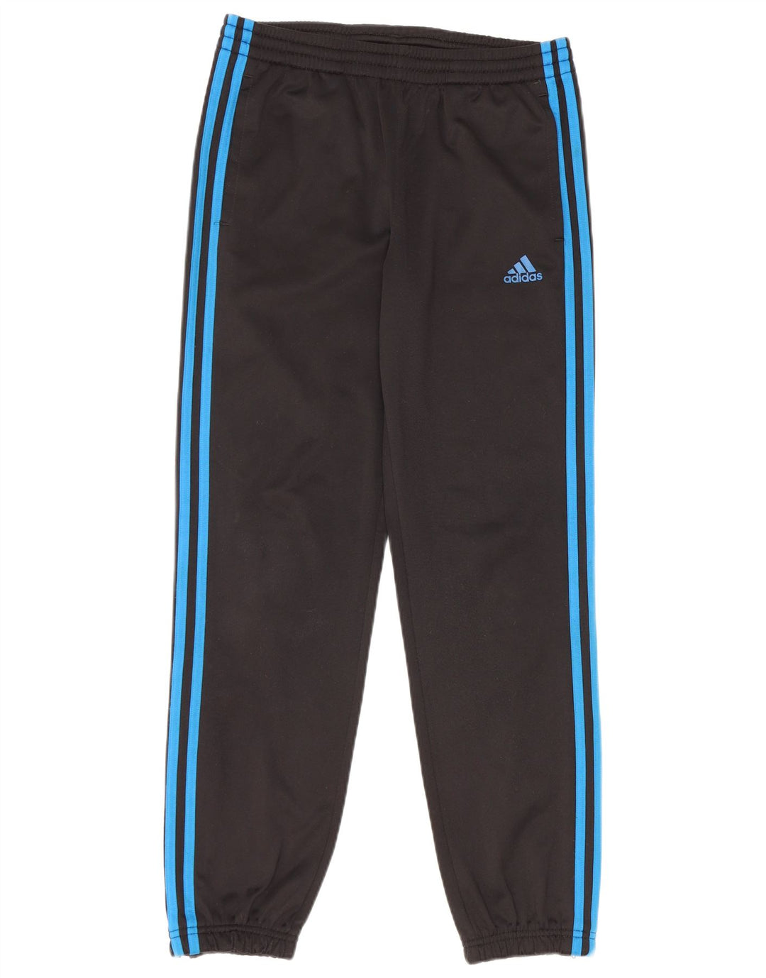 Adidas Drenge Træningsdragt Bukser Joggers 13-14 År Sort Polyester