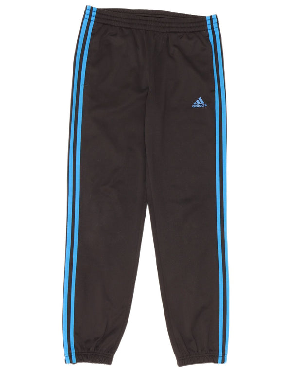 Adidas Drenge Træningsdragt Bukser Joggers 13-14 År Sort Polyester