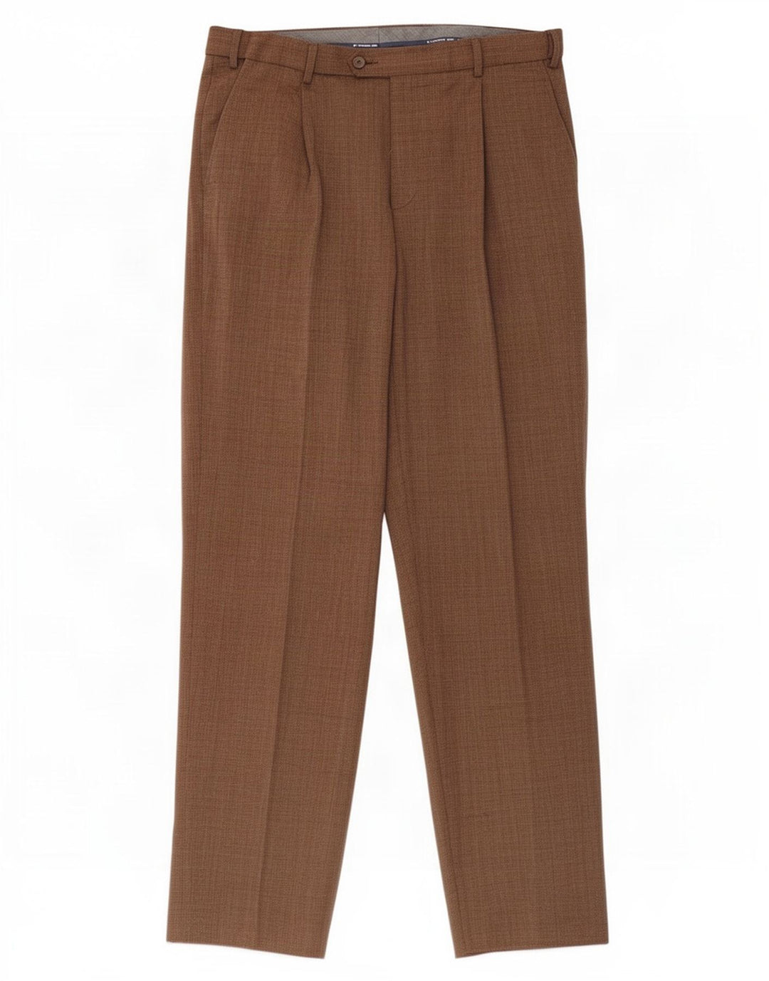 Marks & Spencer Herre Regular Fit Suit Bukser W34 L33 brun ternet