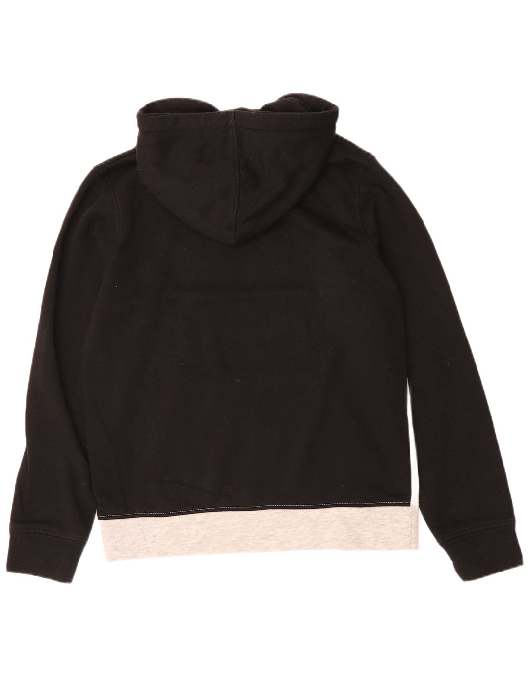 JACK & JONES Grafisk hættetrøje til mænd Small Black Colourblock Bomuld