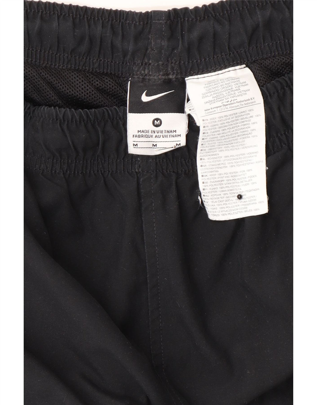 Nike Træningsdragtsbukser til mænd Medium Sort Colourblock Polyester