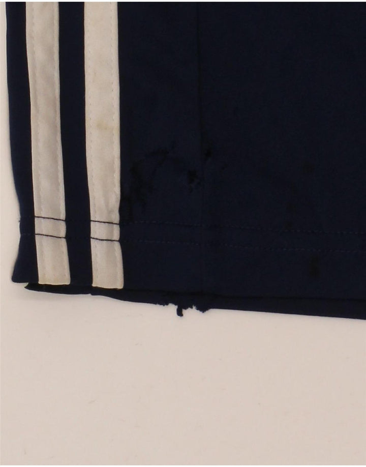 Adidas Herre Aeroready Graphic Sports Shorts Medium Navy Blue Polyester