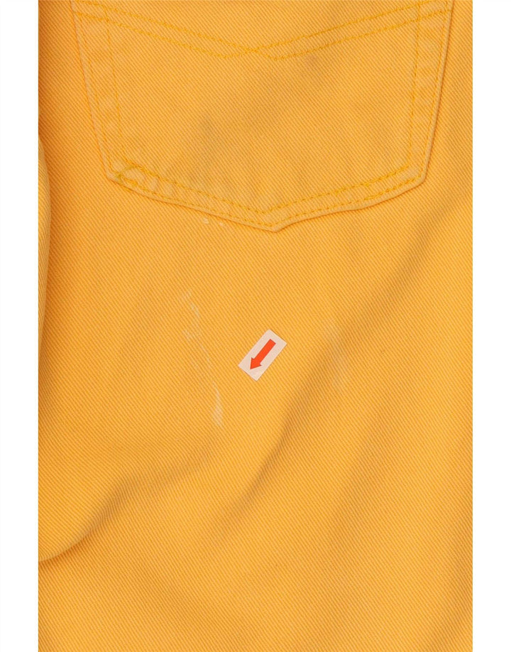 Rifle Herre Straight Jeans W32 L29 Gul