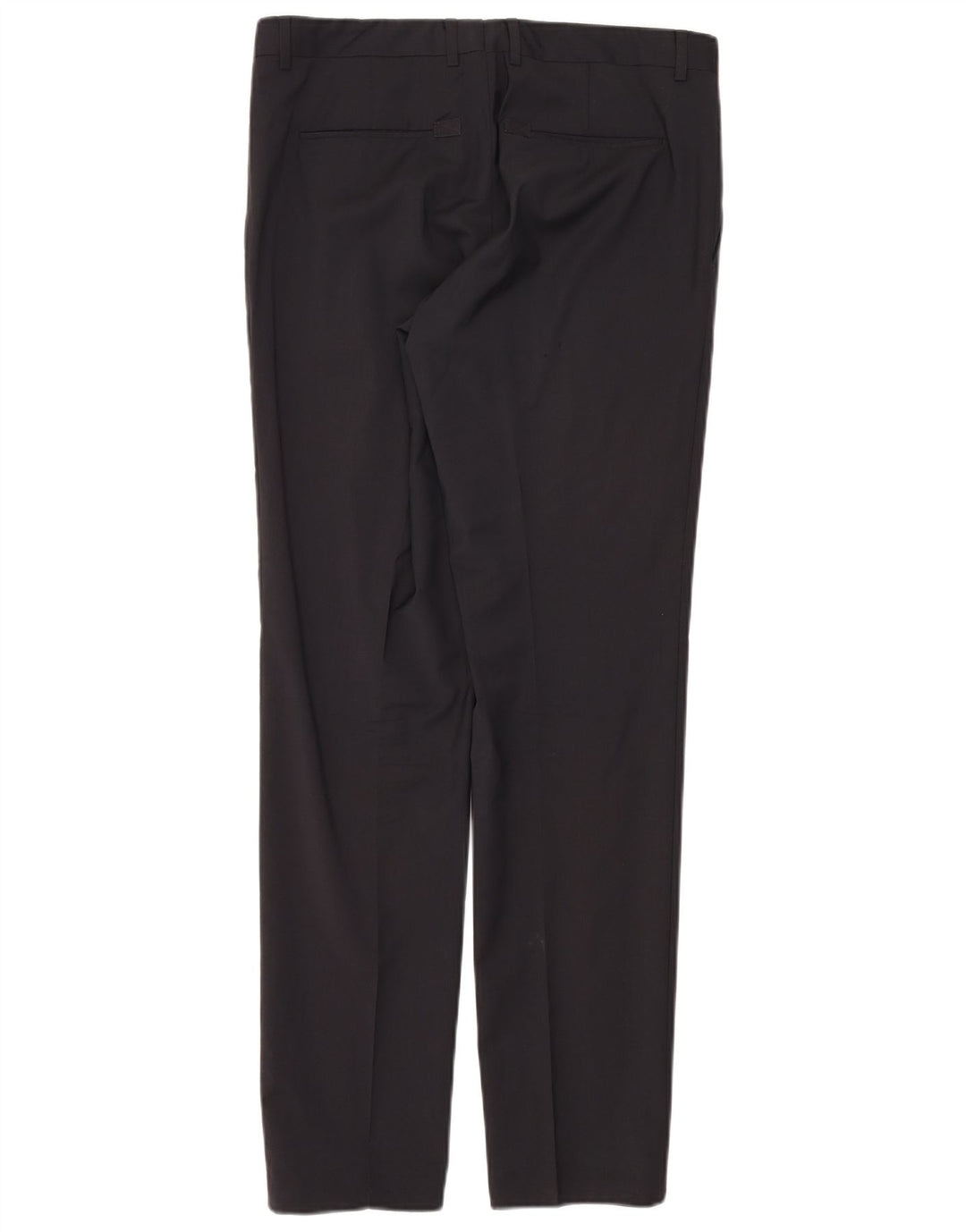 Calvin Klein Herre 2-knap 2-delt jakkesæt IT 50 Large W34 L33 Sort Uld