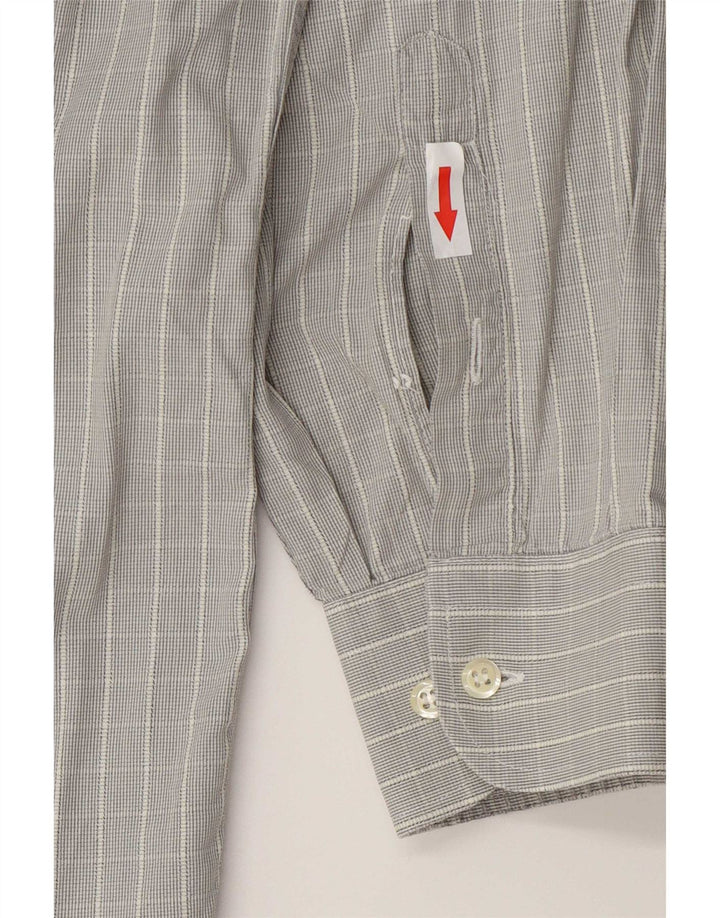 Valentino herreskjorte str. 17 43 Large Grey Check