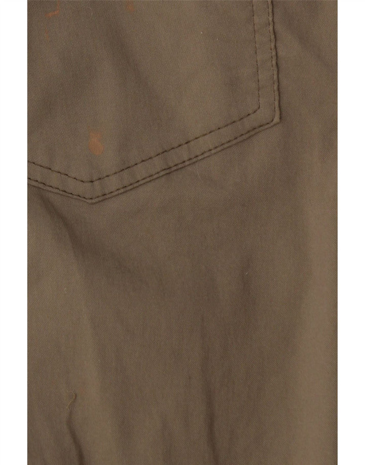 Wrangler Straight Cargo bukser til mænd W30 L30 Khaki Nylon