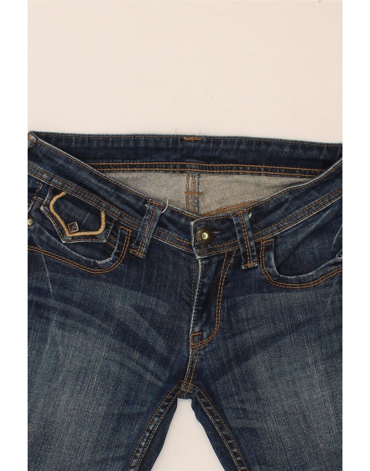 WRANGLER Dame Bootcut Jeans W30 L30 Marineblå