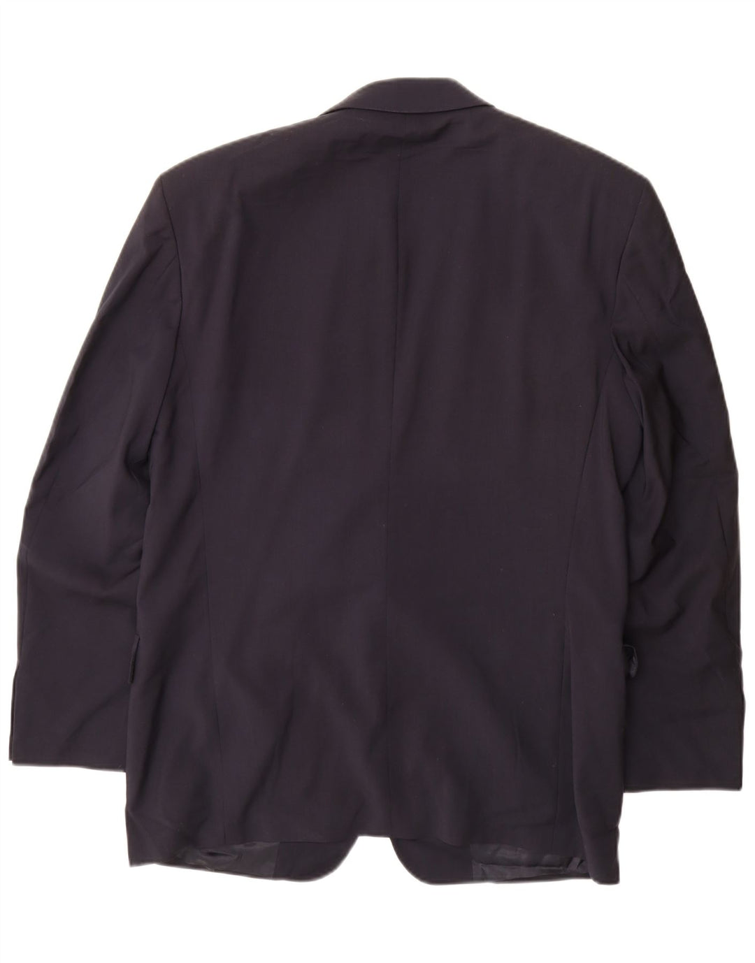 Hugo Boss Herre 2-knaps blazerjakke EU 52 XL Marineblå Virgin Wool
