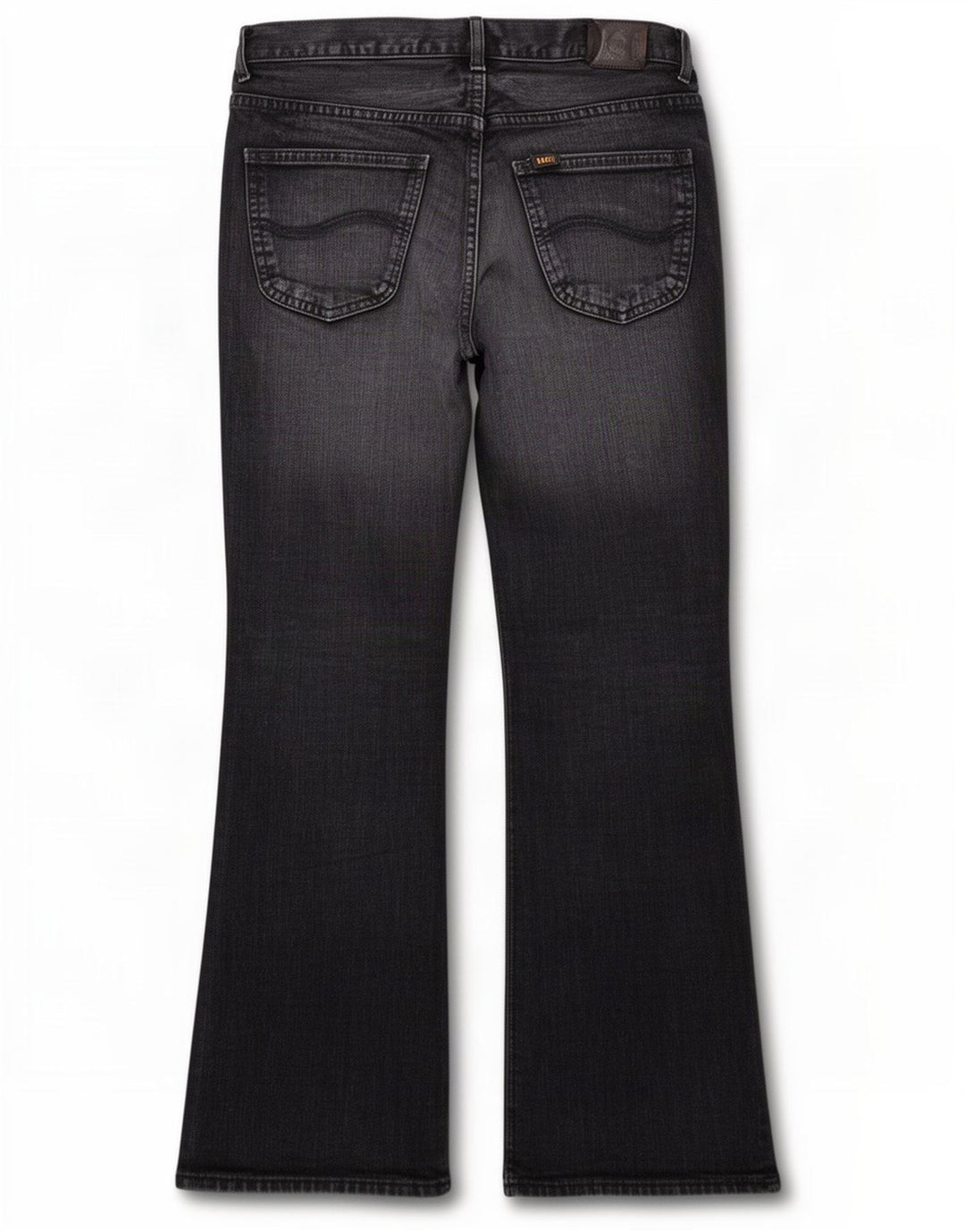 Lee Herre Denver Bootcut Jeans W34 L30 Sort bomuld