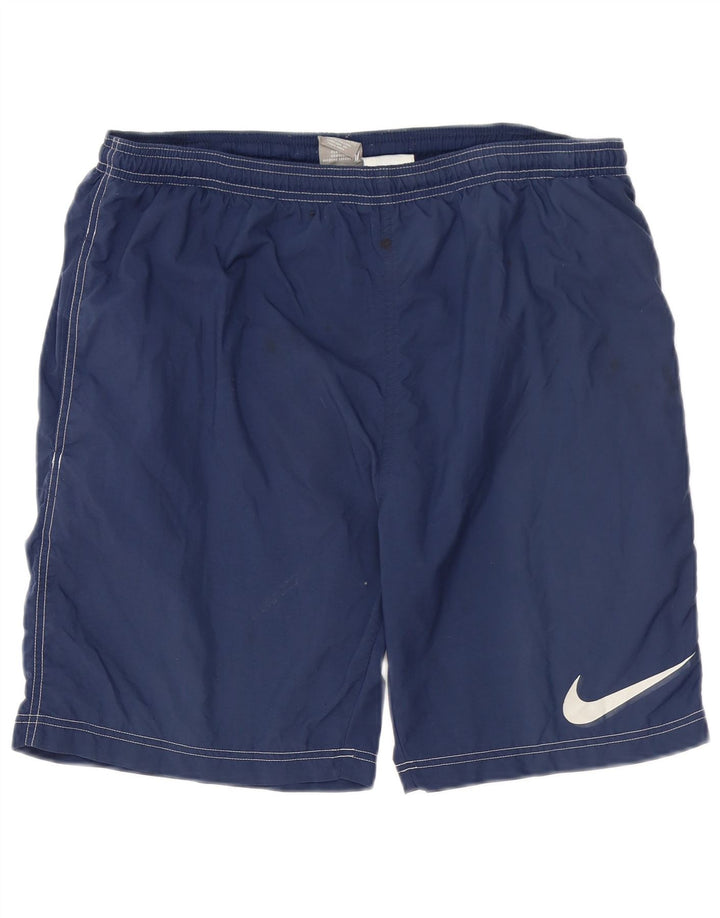 NIKE Sportshorts til mænd store marineblå nylon