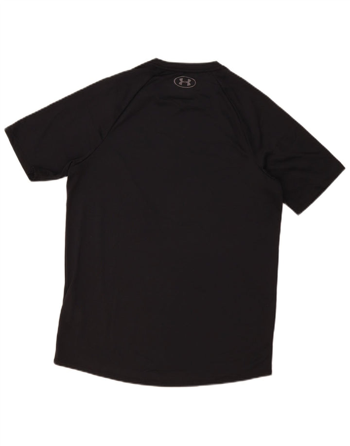 Under Armour Herre T-Shirt Top Lille Sort Polyester