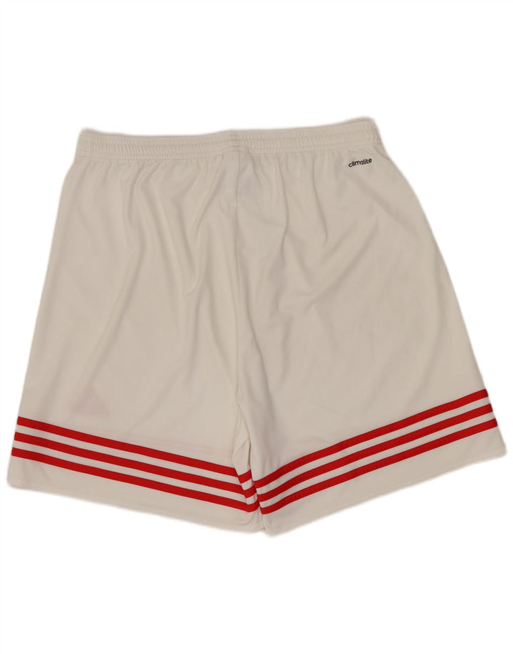 ADIDAS Herre Climalite Sportshorts Store hvide polyester