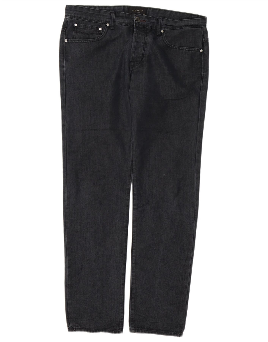 Ted Baker Straight Jeans til mænd W32 L30 Sort