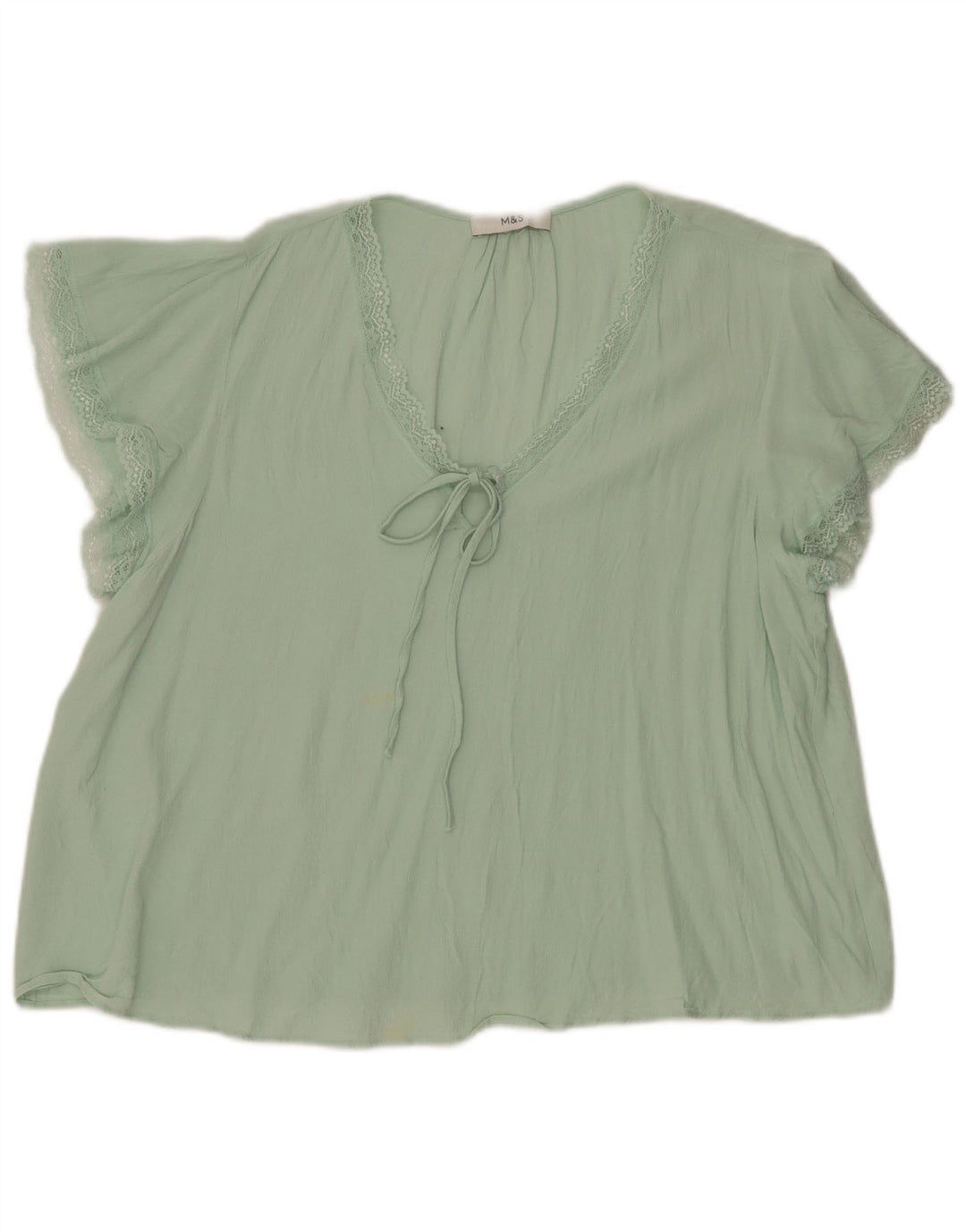 Marks & Spencer Damebluse Top UK 16 Large Green