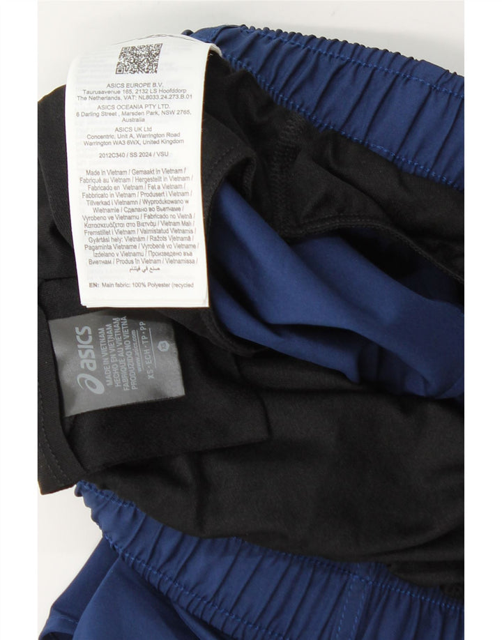 ASICS sportsshorts til kvinder UK 6 XS marineblå polyester