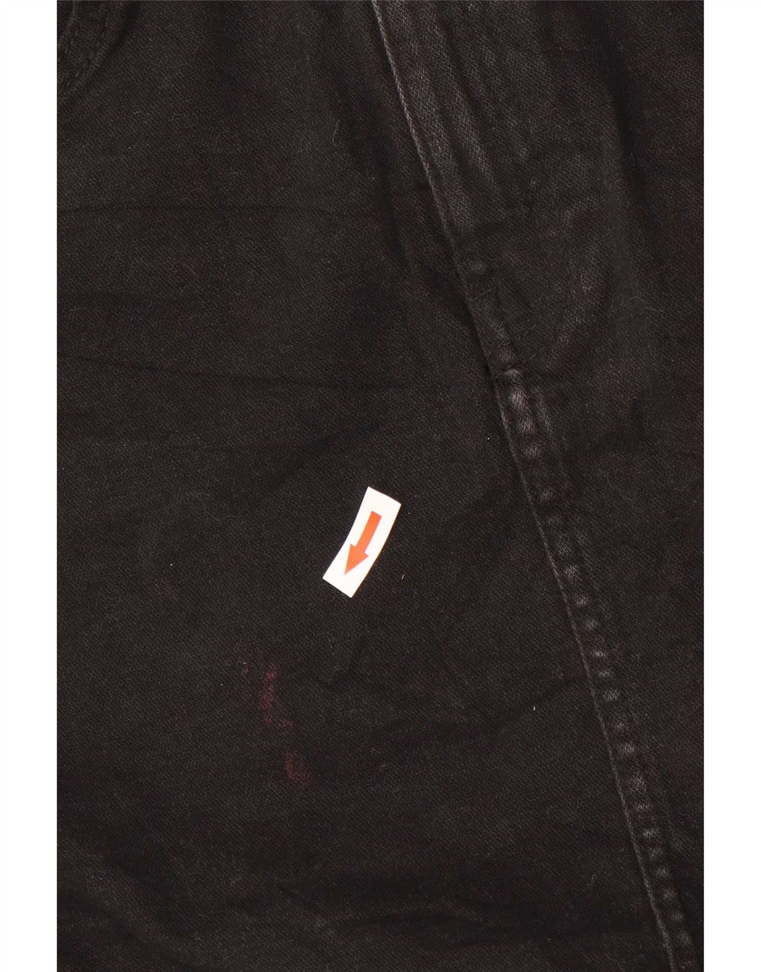 Zara Dame Mini Denim Nederdel Medium W28 Sort