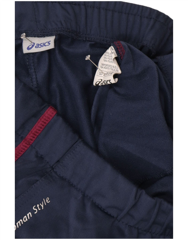 Asics træningsdragt til kvinder Joggers UK 16 Large Navy Blue Polyester