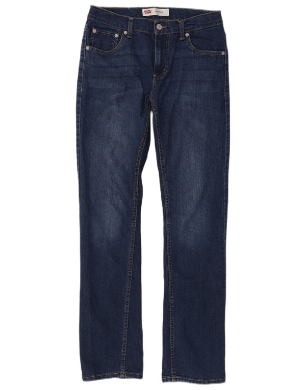 Levi's Boys 511 Slim Jeans 15-16 år W30 L31 Blå Bomuld