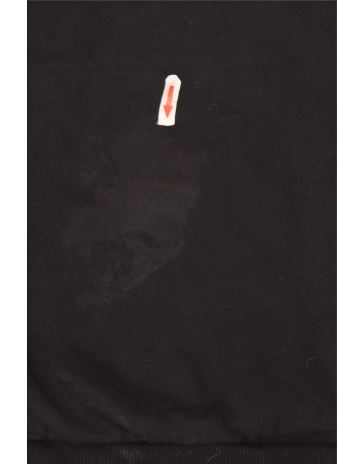 Puma Herre Grafisk Sweatshirt Jumper Lille sort bomuld