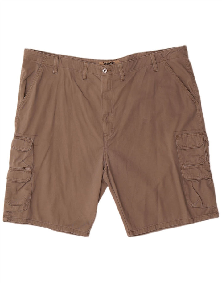 Wrangler Herre Cargo Shorts W46 3XL Brun Bomuld