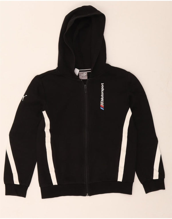 Puma Boys BMW Motorsport Hættetrøje med lynlås 11-12 år Sort Colourblock