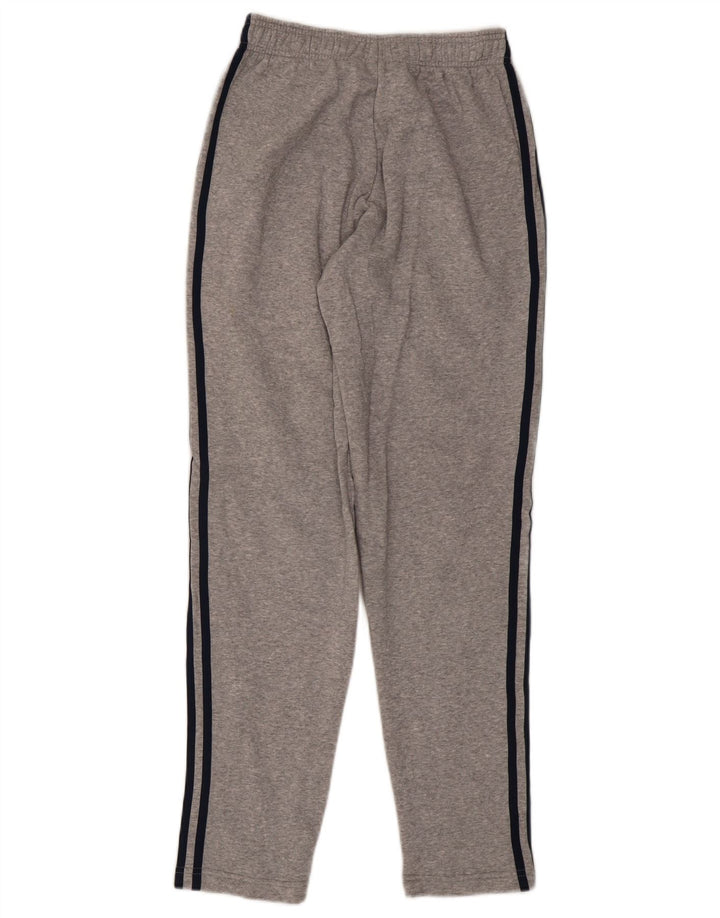 ADIDAS Mens Tracksuit Trousers Small  Grey Cotton